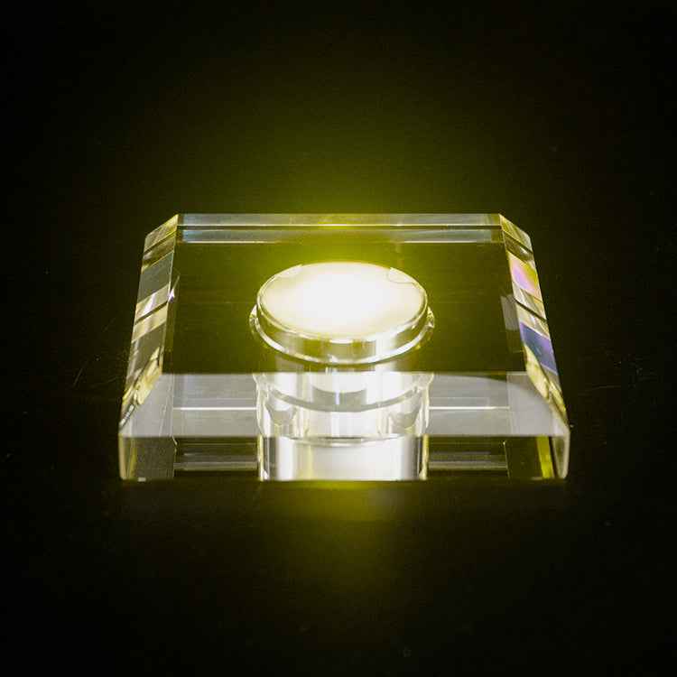 Crystal LED Light Base